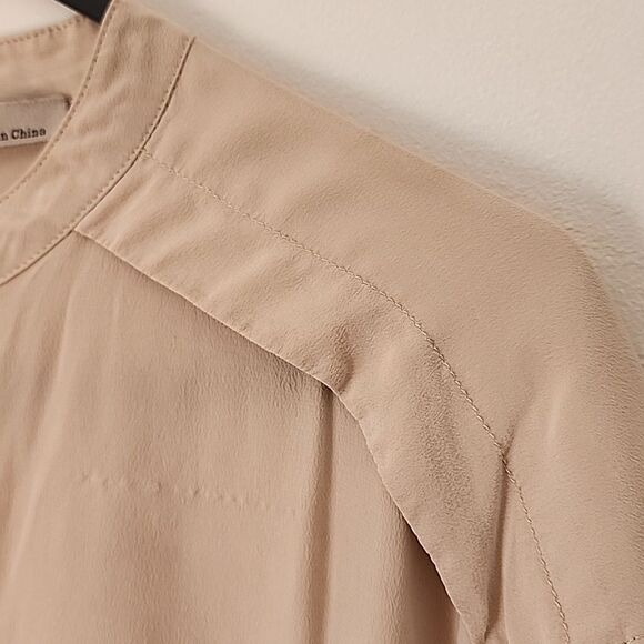 ALLSAINTS Blouse Women Size 6 Soft Utilitarian Relaxed Fit Casual Business Women - Picture 6 of 10